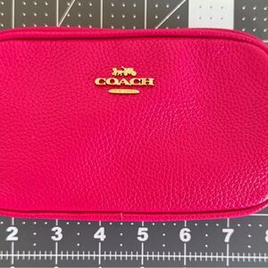Coach Pink Leather Women's Mini Crossbody